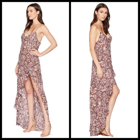 💕FOR LOVE & LEMONS💕 Romy Tank Dress ~ Lilac Paisley - Picture 5 of 8